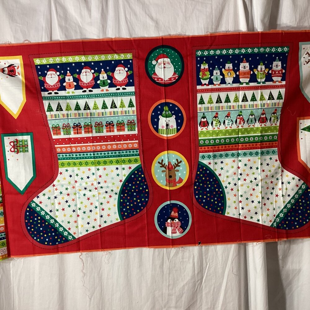 3 Advent Calendars and 3 other holiday DIY project fabrics - Picture 6 of 7